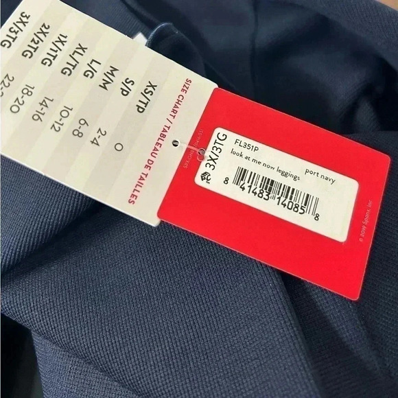 SPANX Look at Me Now Seamless Leggings Port Navy Size 3X NWT - Picture 4 of 5